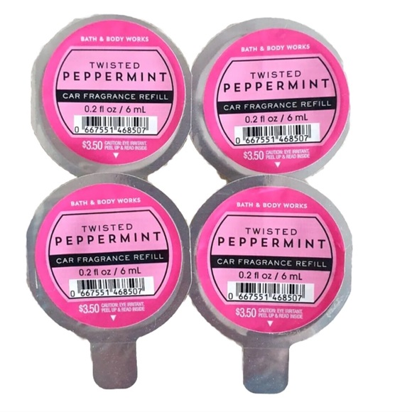 4 Bath & Body Works Scentportable Holiday Car Fragrance Refills YOU CHOOSE NEW - Picture 3 of 4